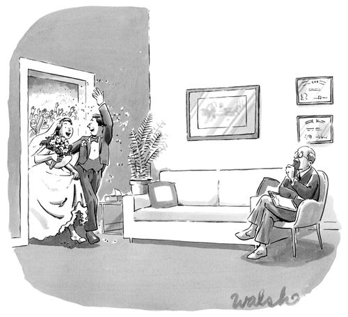 From marriage, straight to the counselor.