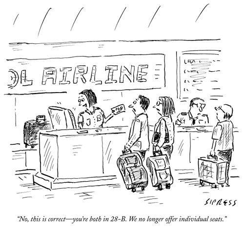 "No, this is correct - you're both in 28-B. We no longer offer individual seats."