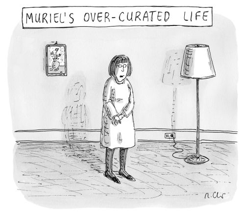 Muriel's over-curated life