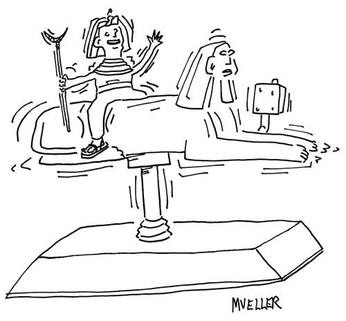 Mechanical Sphinx Ride.