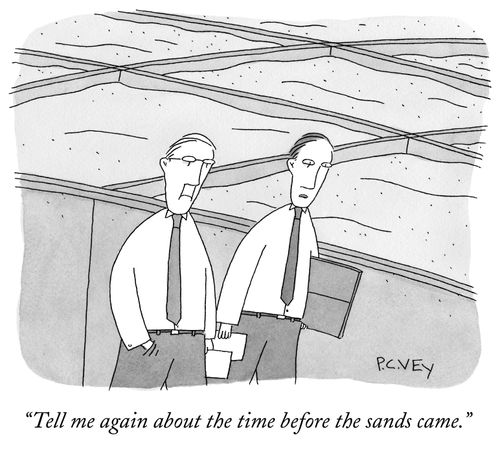 "Tell me again about the time before the sands came."