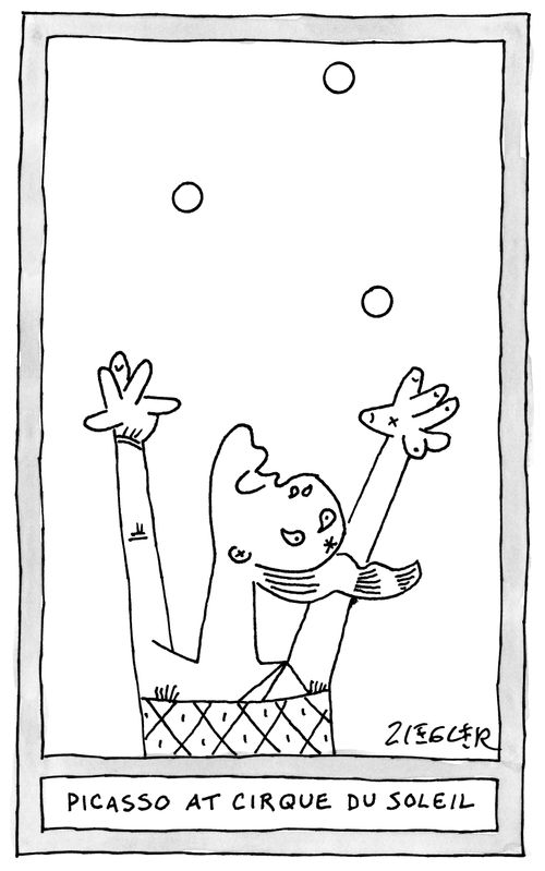 Picasso at Cirque du Soleil