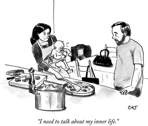 "I need to talk about my inner life."