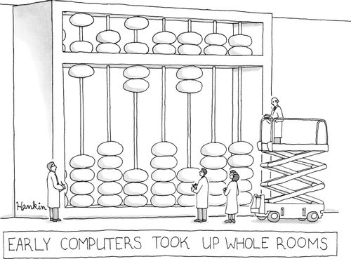 Early Computers Took Up Whole Rooms