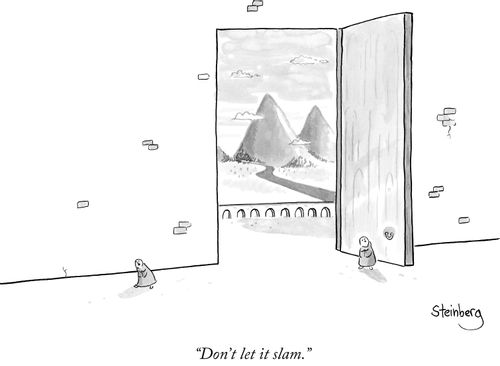 "Don't let it slam."
