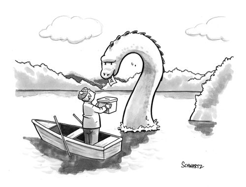 Loch Ness Monster Submits Vote For 'Aye'
