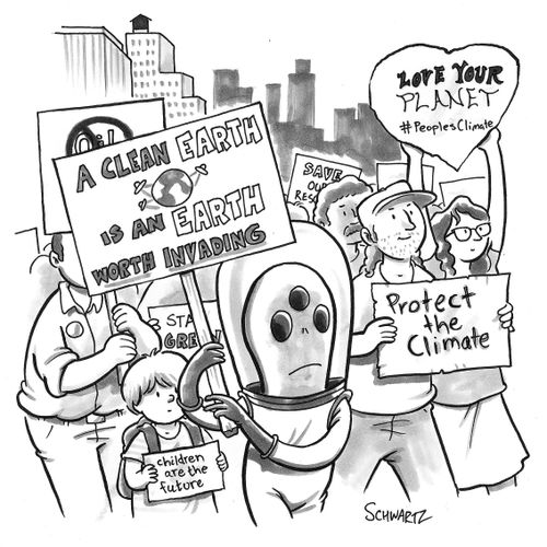 A clean Earth is an Earth worth invading.