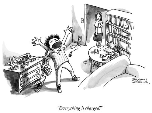 Everything is charged!"