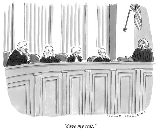 "Save my seat."