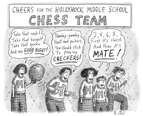 Cheers For The Hollyhock Middle School Chess Team