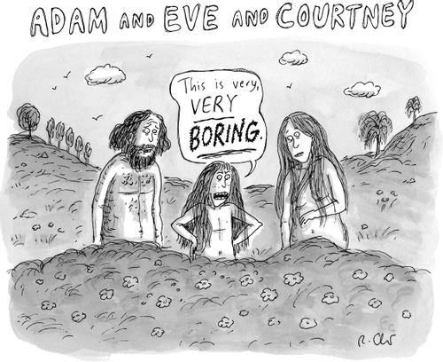 Adam and Eve and Courtney