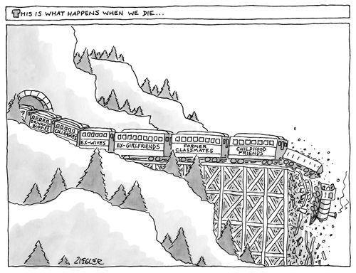 This is what happens when we die...