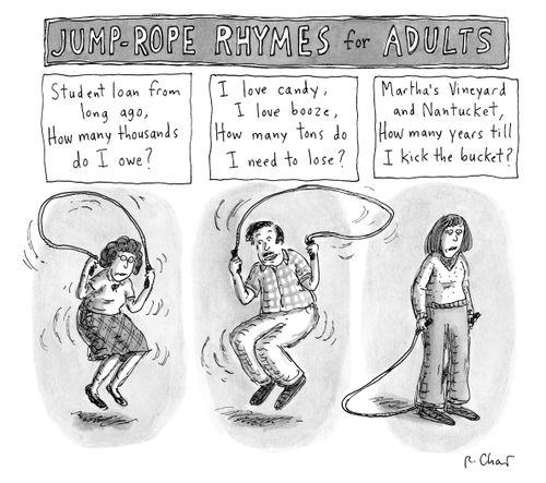 Jump-Rope Rhymes For Adults