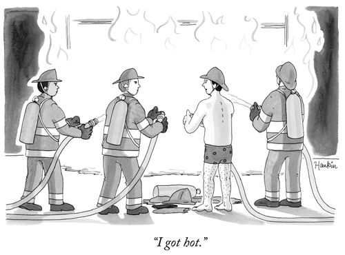 "I got hot."