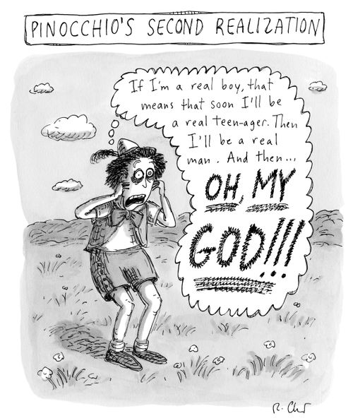 Pinocchio's Second Realization
