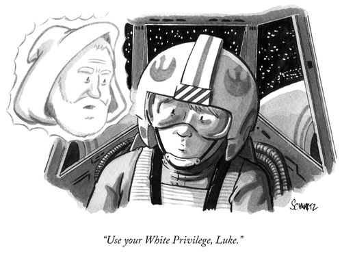 "Use your White Privilege, Luke."