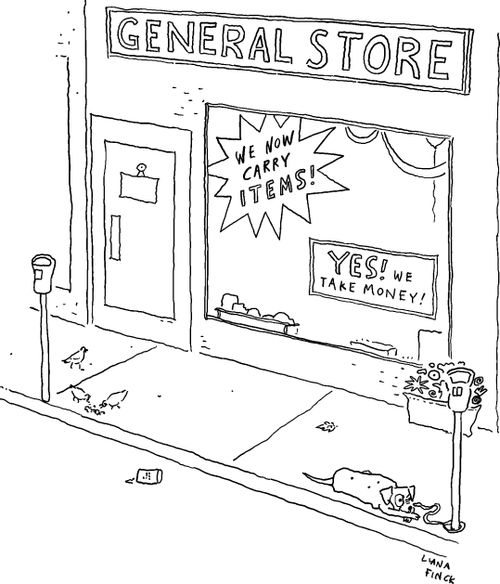 General Store: We Now Carry Items!