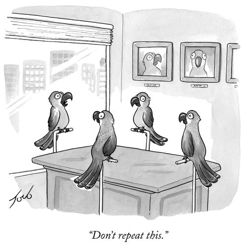"Don't repeat this."