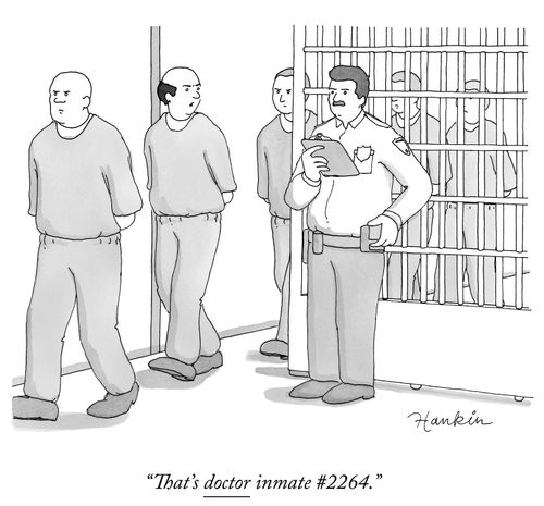 "That's doctor inmate #2264."