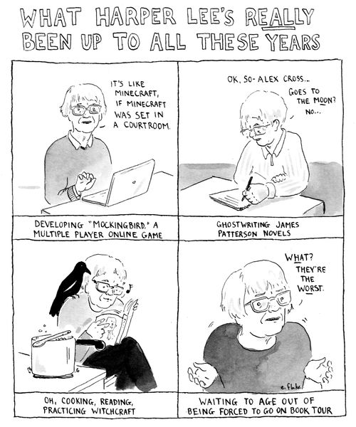 What Harper Lee's REALLY been up to all these years