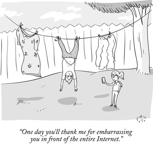 "One day you'll thank me for embarrassing you in front of the entire Internet."