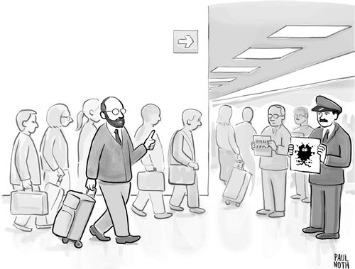 Rorshach at the Airport