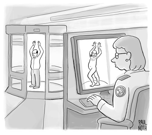 Airport Security Scanner Sees More Than You Think