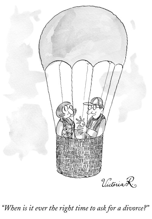 "When is it ever the right time to ask for a divorce?"