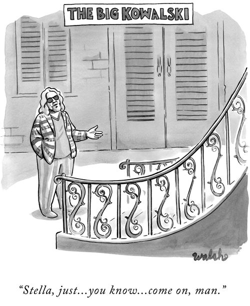 "Stella, just...you know...come on, man."