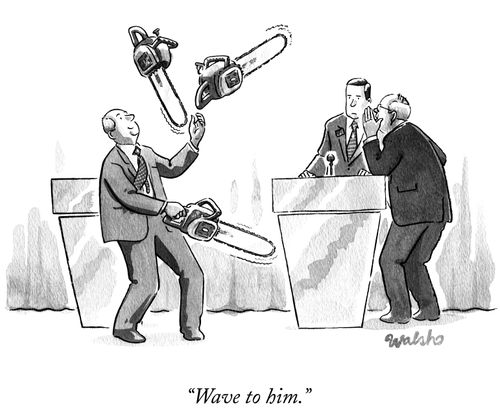 "Wave to him."