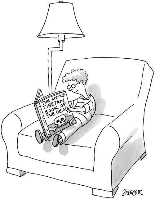 Kid Reads "The Little Tibetan Book Of The Dead"