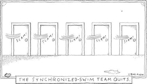 The Synchronized-Swim Team Quits