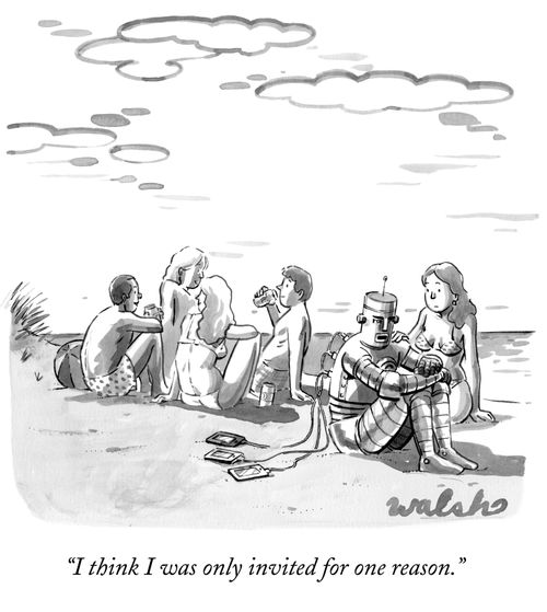 "I think I was only invited for one reason."