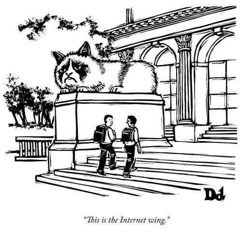"This is the Internet wing."