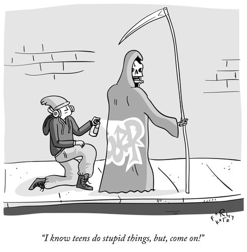 "I know teens do stupid things, but, come on!"