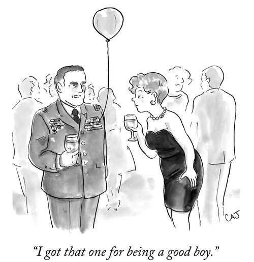 "I got that one for being a good boy."