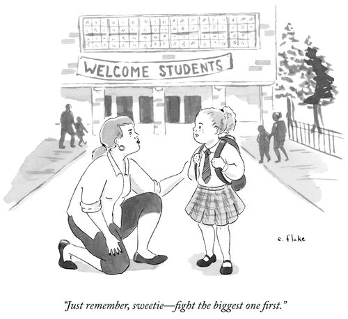 "Just Remember, Sweetie - Fight The Biggest One First."