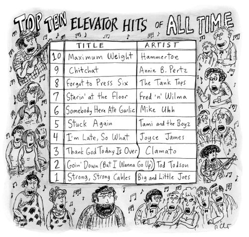 Top Ten Elevator Hits of All Time