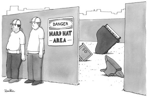 Danger - Hard Hat Area