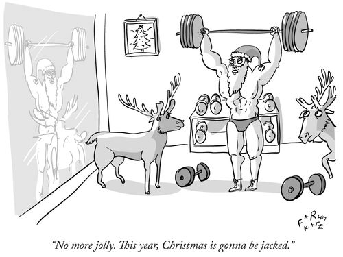 "No more jolly. This year, Christmas is gonna be jacked."