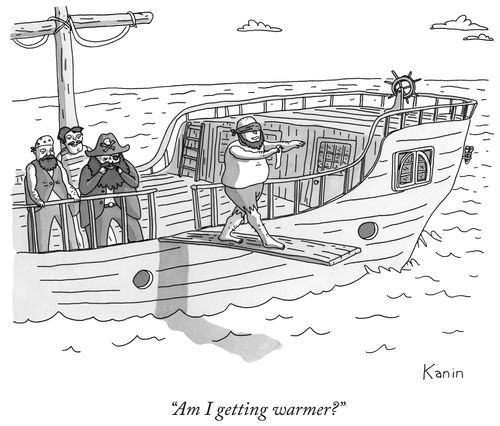 "Am I getting warmer?"