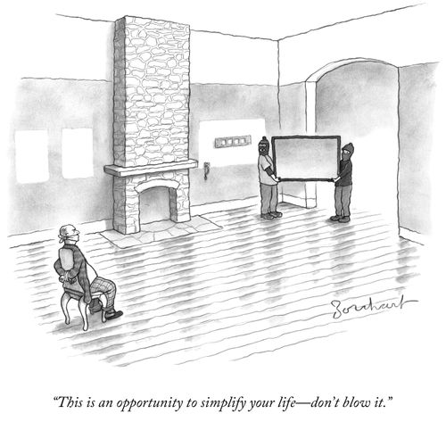"This is an opportunity to simplify your life - don't blow it."