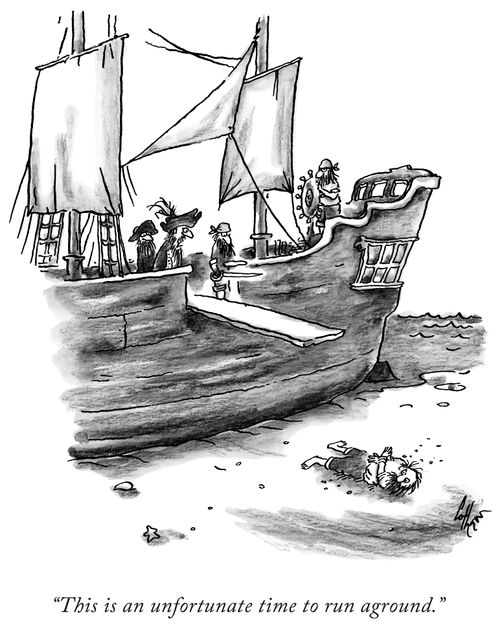 "This is an unfortunate time to run aground."