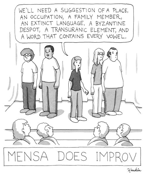Mensa Does Improv
