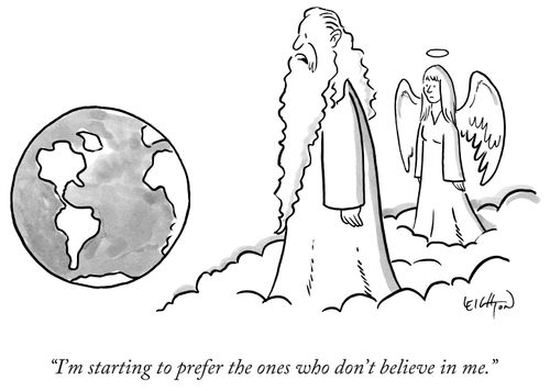 "I'm starting to prefer the ones who don't believe in me."