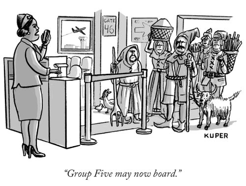 "Group Five May Now Board"