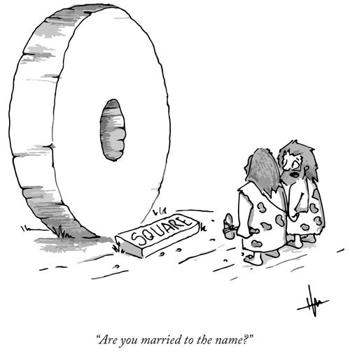 "Are you married to the name?"