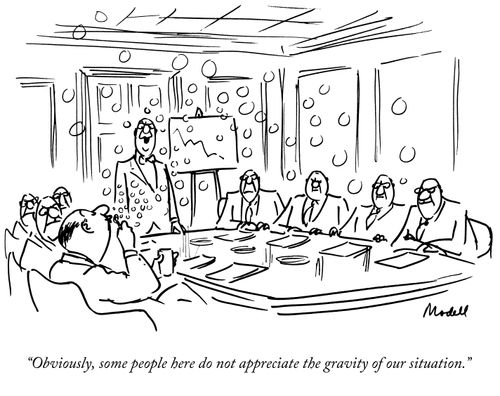 "Some people do not appreciate the gravity of ion."our situat