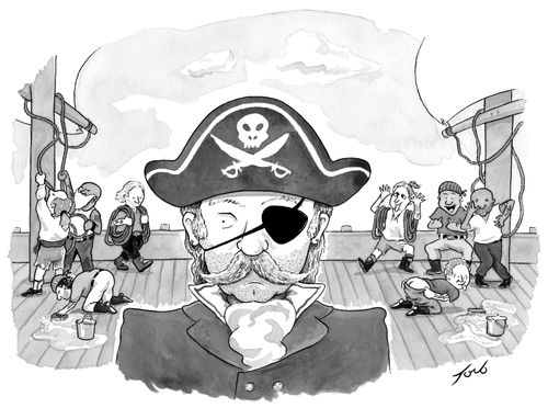 Crew Goofs Off While Out Of Sight