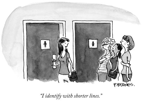 "I identify with shorter lines."